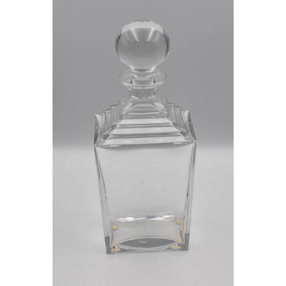 Tiffany & Co. by Vilca Crystal Art Deco Frank Lloyd Wright Wine Liquor Decanter